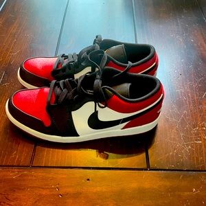 Jordan 1 Low - Bred Toe